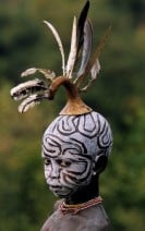 Hans Silvester Tribal decoration from the Omo valley Tribal decoration from the Omo valley